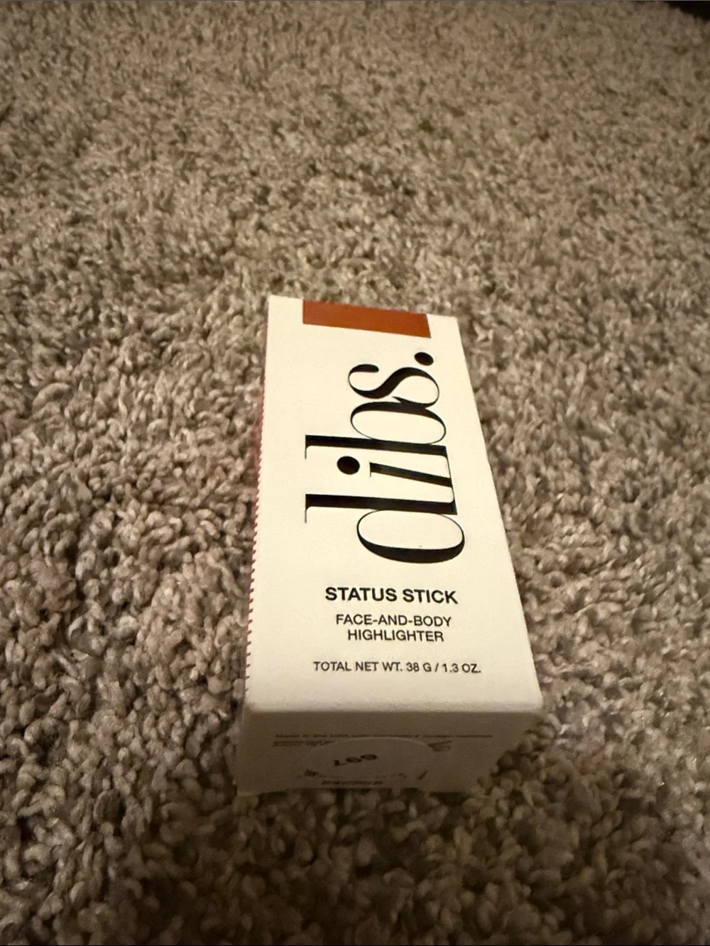 NWT dibs. Glow Stick Highlighter - Status Stick Face & Body - Unbothered Bronze